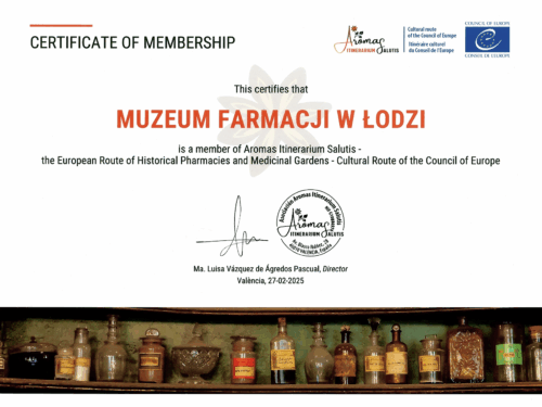 Muzeum na Europejskim Szlaku Kulturowym Historycznych Aptek i Ogrodów Roślin Leczniczych